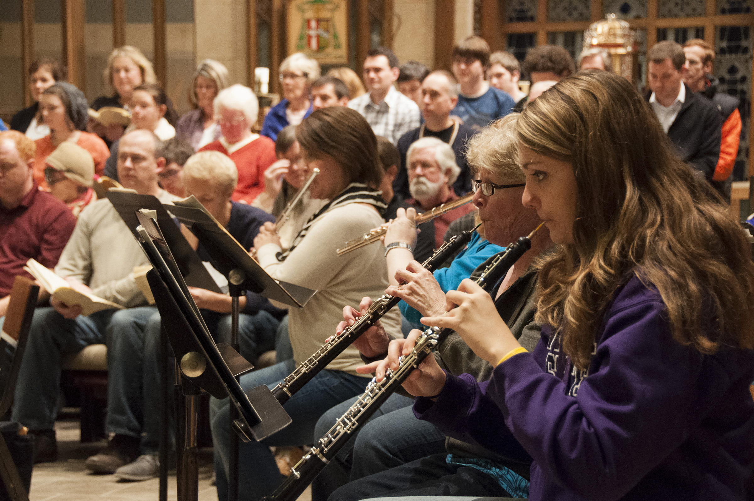 The Winona Oratorio Chorus Rehearsal November 2013